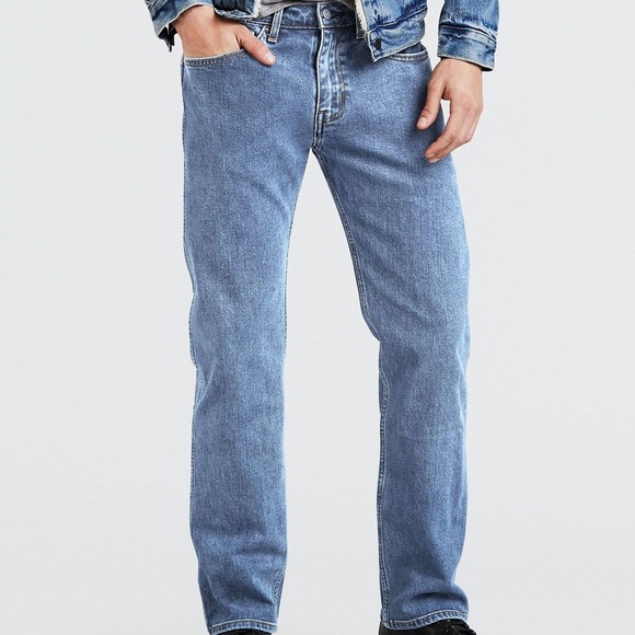 levis 505 leg opening size